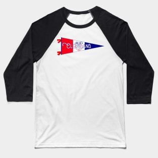 Cleveland Flag Pennant Baseball T-Shirt